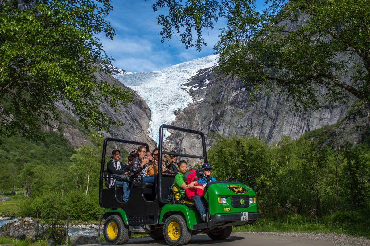 Norges Fjll Fjordar och Glacirer 5 dagar